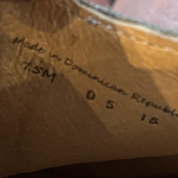 Jack Rogers Kyle Evergreen Suede Booties Heel Ankle Boots Side Zipper Size 7.5 - Picture 6 of 8